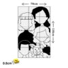 3x5 Board Face Guideline