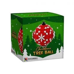 Red Snow Ball Christmas Ball