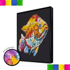 Colorful Fish 51.2 x 51.2cm