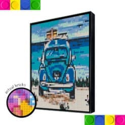 Beetle Camping 51.2 x 51.2cm