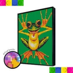 Cute Frog 76.8 x 76.8cm
